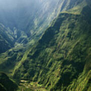 Reunion Island - Ilet De Roche Plate Poster