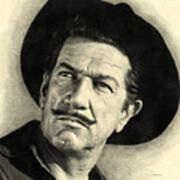 Richard Boone As Paladin - Drawing Fx Poster