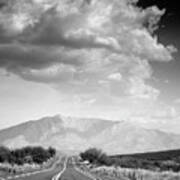 Road Through The Anza Borrego Desert Poster