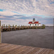 Roanoke Marshes Lighthouse On An April Afternoon Ii Poster