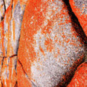 Rock Abstracts - Bay Of Fires 2 Poster