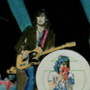 Rolling Stones Live - Keith Richards And Mick Jagger - Detail Poster