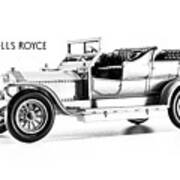 Rolls-royce Silver Ghost 1907 Poster
