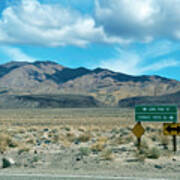 Route To Death Valley Poster