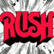 Rush First Album Cover Poster