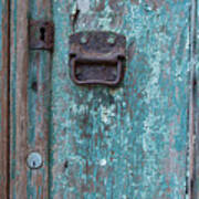 Rusty Door Knocker Poster