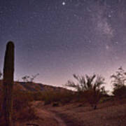 Saguaro National Park Stars Poster