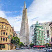 San Francisco, Financial District View Poster