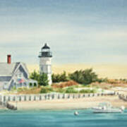Sandy Neck Lighthouse Barnstable Cape Cod Poster