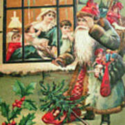 Santa Is Near Poster