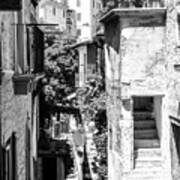 Scanno, Italy - Bw 06 Poster