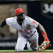 Scooter Gennett And Brandon Phillips Poster