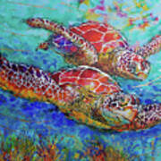 Sea Turtle Buddies Ii Poster