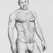 Self Portrait In Jock Poster