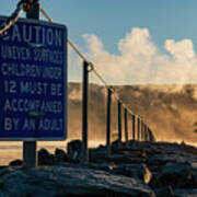 Seneca Lake Rock Jetty Poster