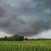 Severe Storm Near Coopertown, Tennessee Poster