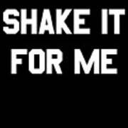 Shake It For Me Poster