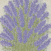 Silk Lavender Poster