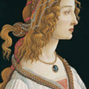 Simonetta Vespucci By Sandro Botticelli Poster
