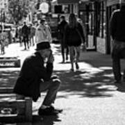 Smoking Man, Inwood, 2019 Poster