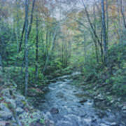 Smoky Mountains Coolness Country Streams Poster