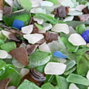 Southport Sea Glass Poster