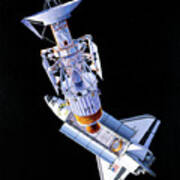 Space Shuttle Atlantis Poster