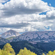 Spanish Peaks Country Colorado Panorama Poster