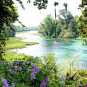 Spring In Rainbow Springs State Park, Florida Poster