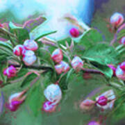 Spring Tree Buds Poster