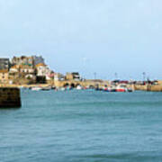 St Ives Harbour Poster