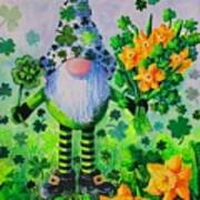 St. Patrick's Day Gnome Poster
