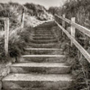 Stairway To Beach Poster
