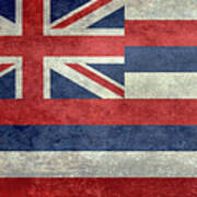 State Flag Of Hawaii Poster