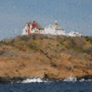 Stavernsodden Lighthouse Poster