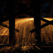 Steel Wool Light Play Poster