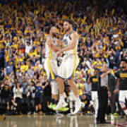 Stephen Curry And Klay Thompson Poster