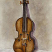 Stradivarius Violin Poster