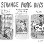 Strange Panic Buys Poster