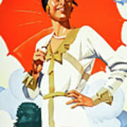Summer In Germany Travel Poster 1924 Poster