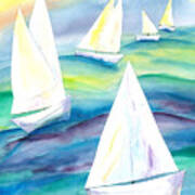 Summer Sails Poster