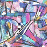 Sunday Pastel Abstract Poster
