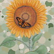 Sunflower Polkadot A Garden's Tale Poster