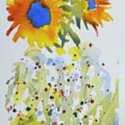 Sunflowers For Ukraine #316 Poster