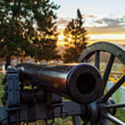 Sunrise In Gettysburg 2 Poster