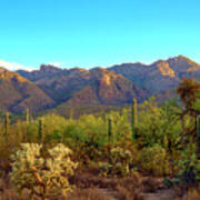 Sunrise Over Sabino Canyon Poster