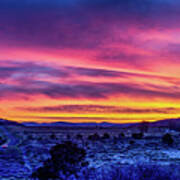 Sunset In Utah, Hdr Poster