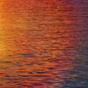 Sunset Reflections Poster