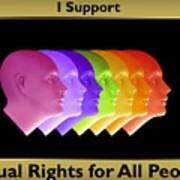 Support Lgbtq Rights Poster