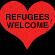 Syrian Refugees Welcome In The Us Poster
